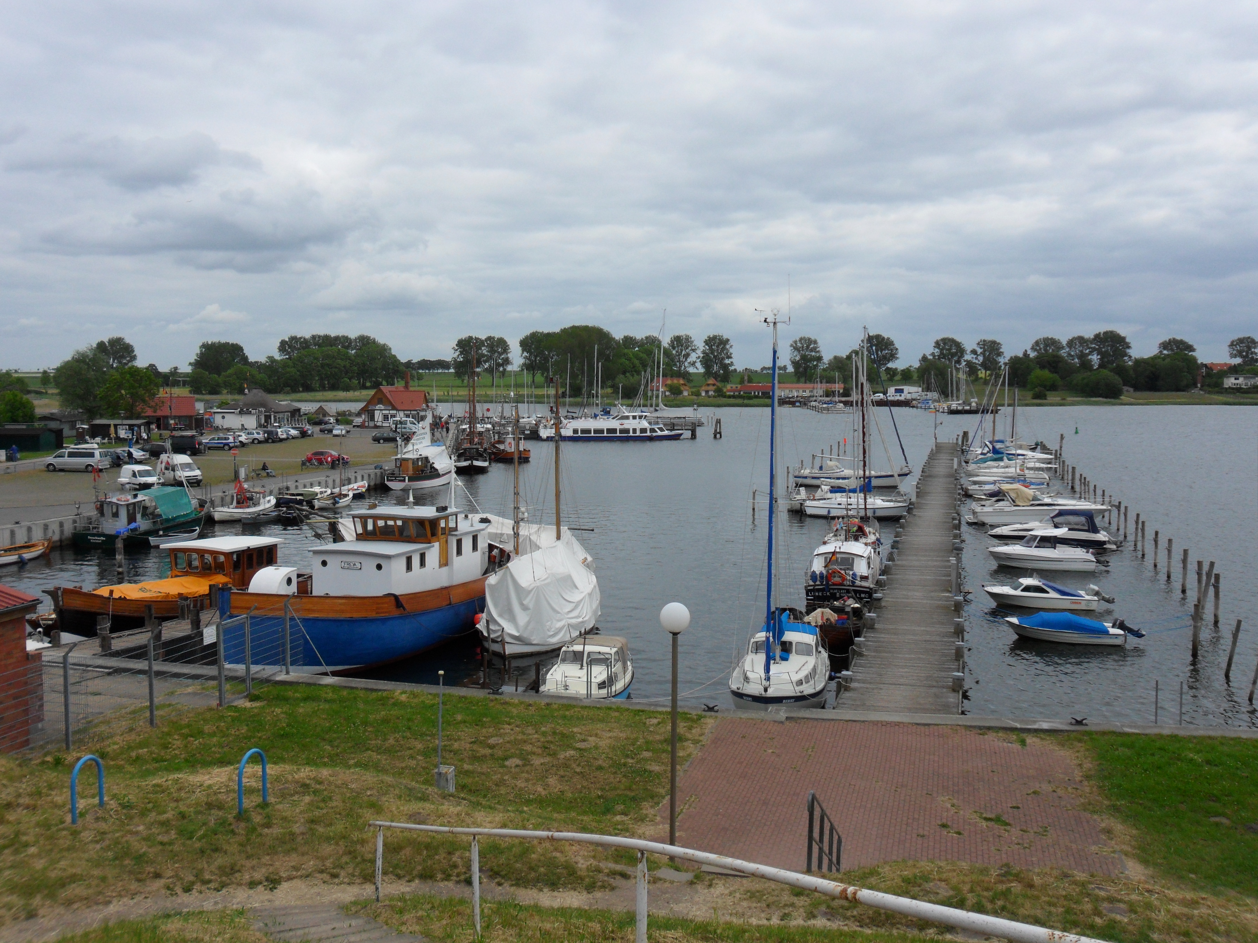 Hafen Kirchdorf auf Poel (mit MS Hanseat)