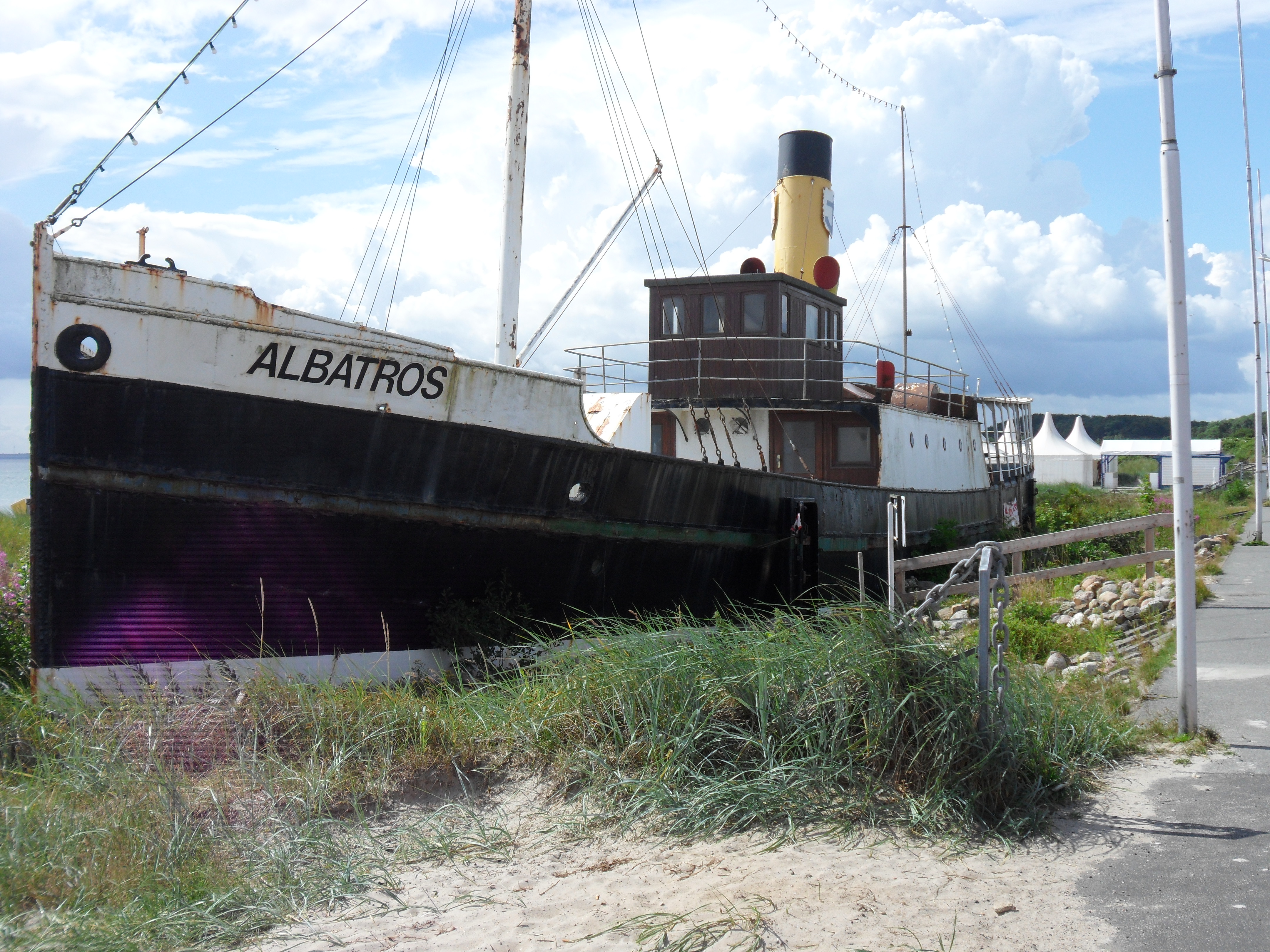 Museumsschiff Albatros in Damp