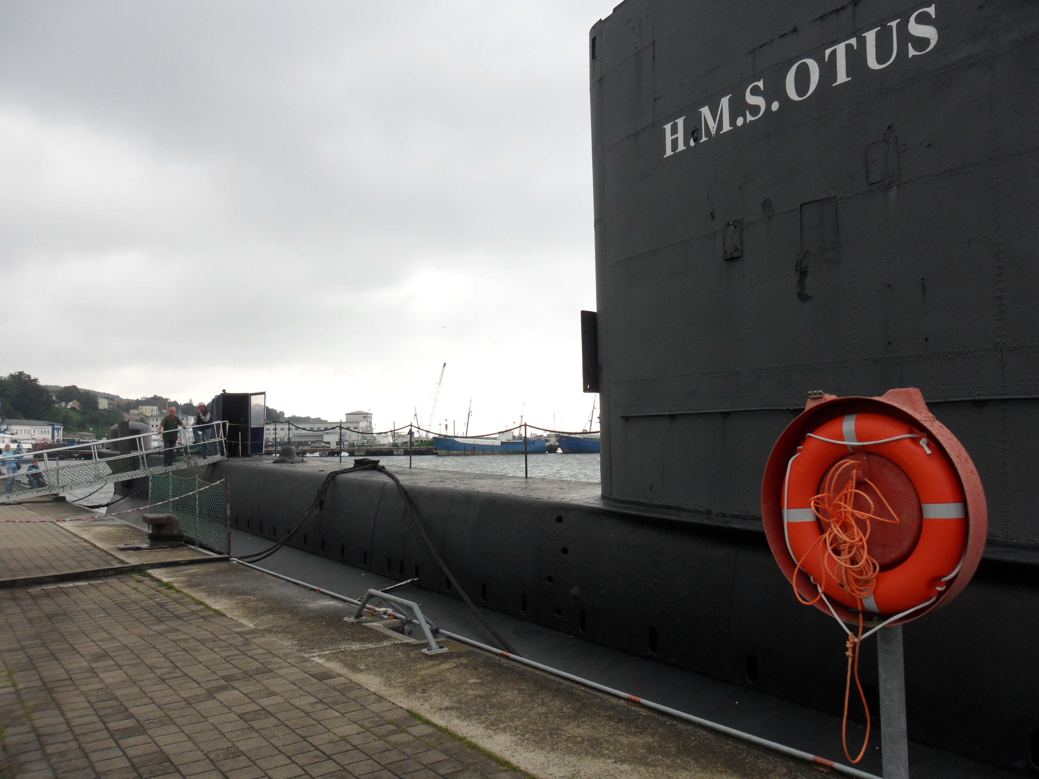 U-Boot im Hafen Sassnitz